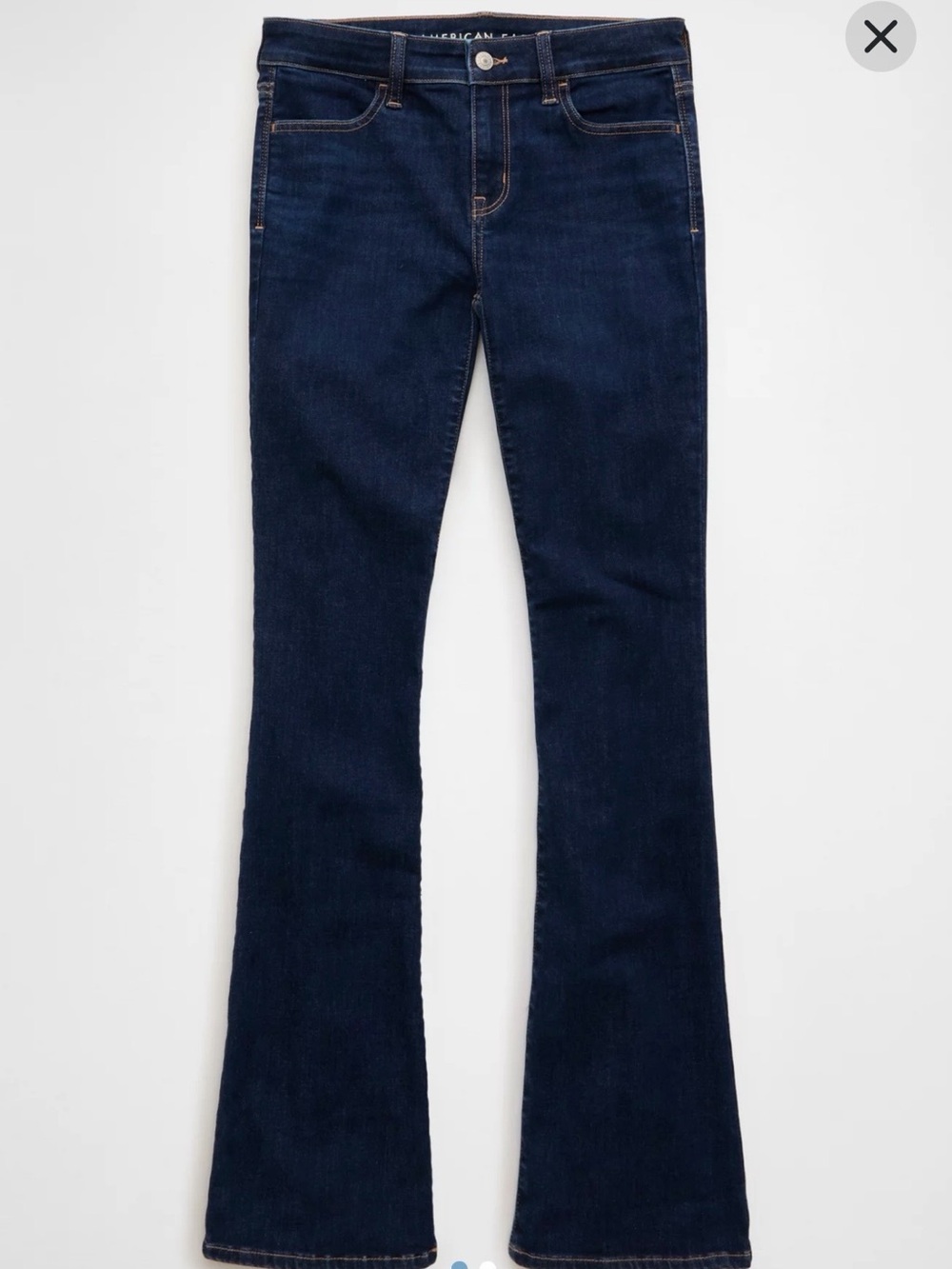 American Eagle Outfitters Dark Blue Flare Jeans